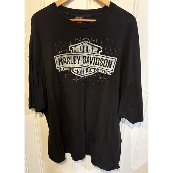 Lot of 2 Harley-Davidson Mens 4XL Black Short Sleeve HD Bar & Shield T-Shirt - Picture 6 of 16